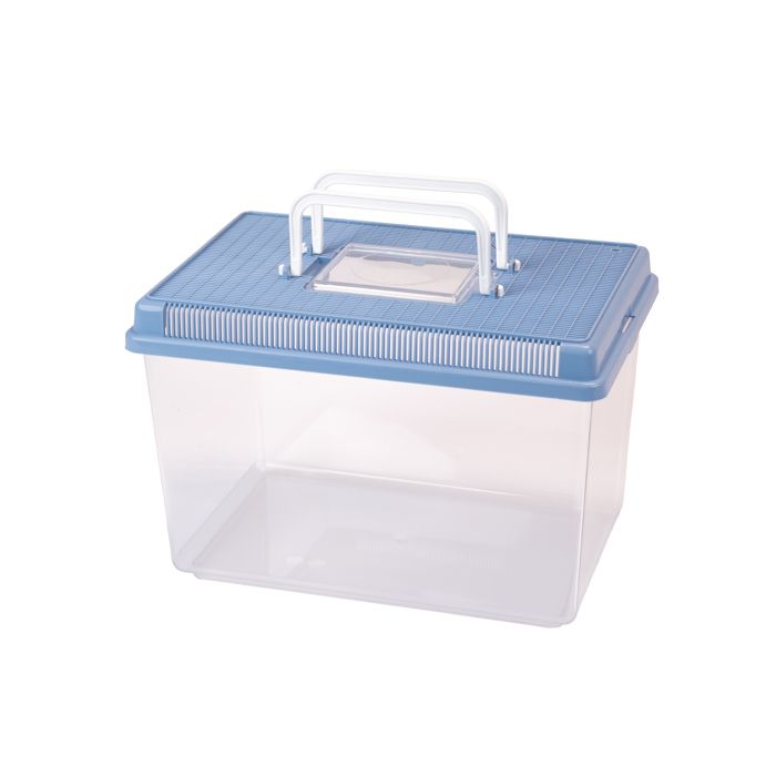 Comparer les prix de Conteneur Ferplast GEO pour petits animaux, poissons, tortues et insectes - Bleu - 30 x 20 x h 20,3 cm - 6 L