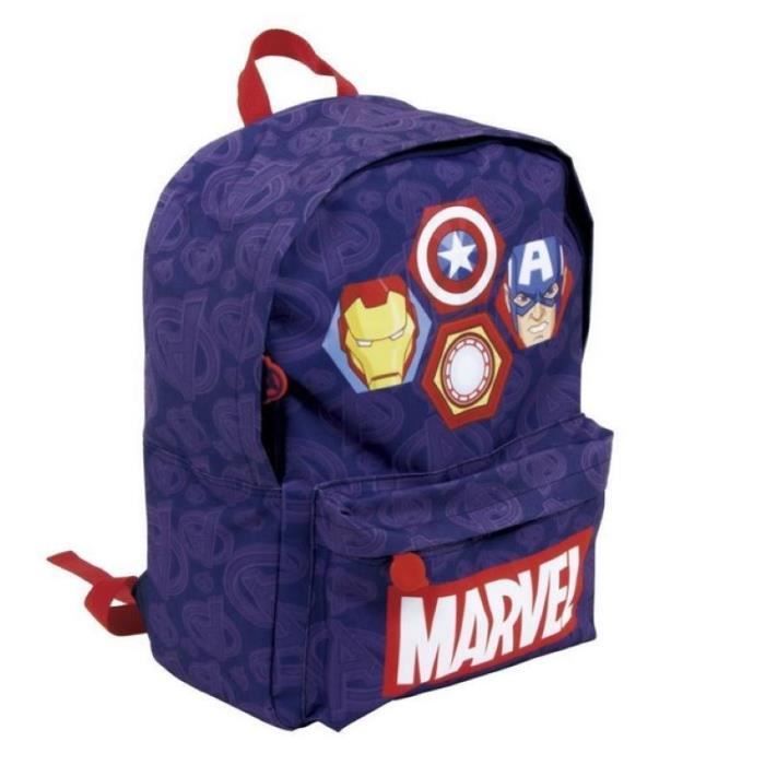 Marvel Avengers Impact 3D Rucksack Für Kinder – Rot, 26x31cm, 8,5L Fassungsvermögen