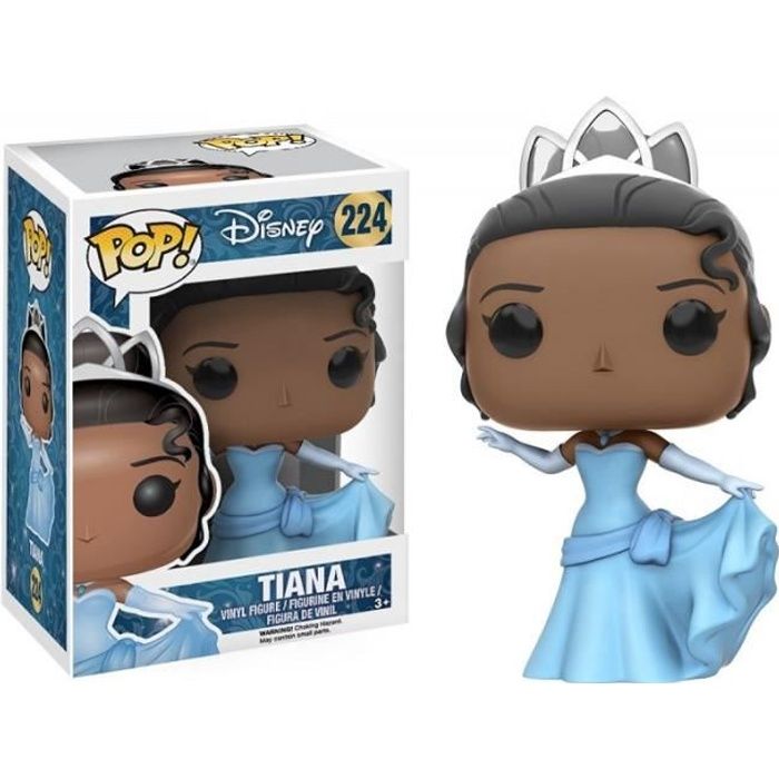 Figurine Funko Pop! Disney - La Princesse et la grenouille: Tiana - Pop!  Vinyl - Bleu et gris - 10 cm - Cdiscount Jeux - Jouets