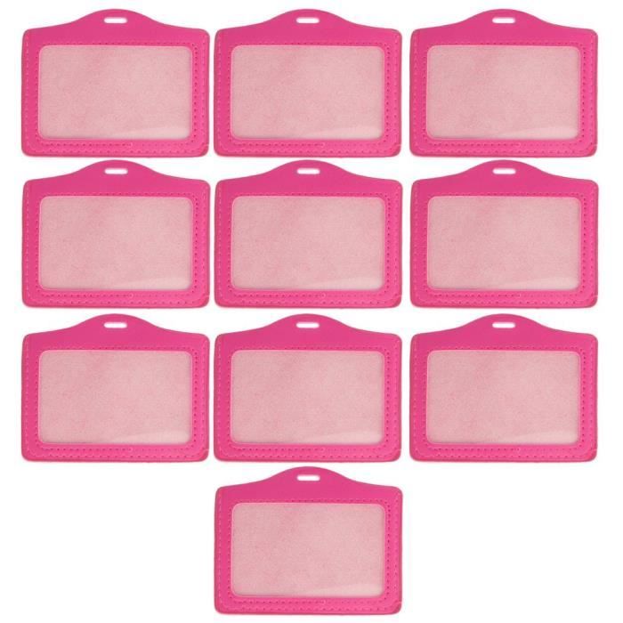Porte-Badge Universel BITS4REASONS - Clip Réutilisable Rotatif 360° Pour Ticket Permis NHS Carte De Visite