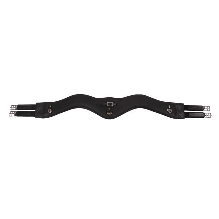 Comparer les prix de Sangle pour selles mixtes anatomic souple rembourré Horka - noir/argent - 130 cm
