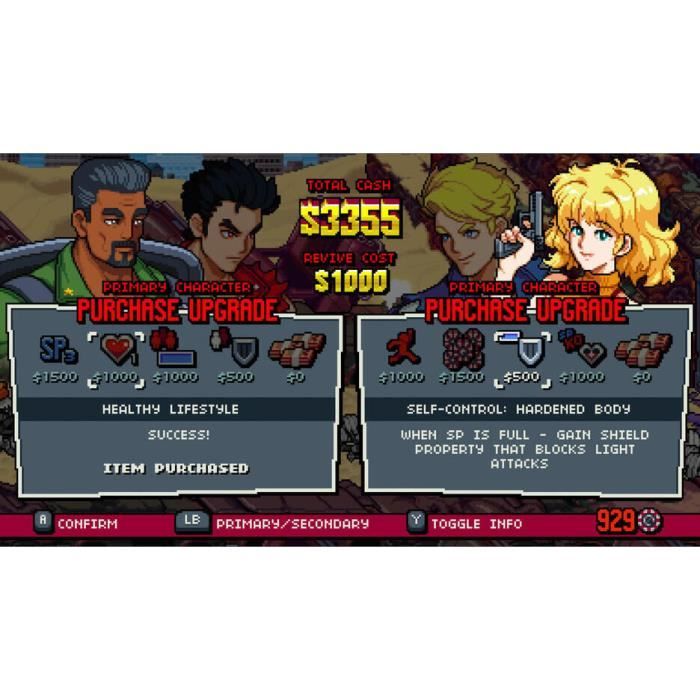 Jeu Vidéo Double Dragon Rise Of The Dragons Action 2 Joueurs PS4 Cdiscount Jeux vidéo