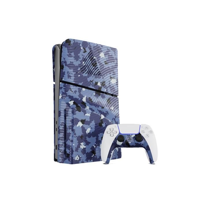 PlayStation 5 SLIM WAVE CAMO FACEPLATES KIT Faceplates + Controller Faceplates Camo Neuf - vue 3