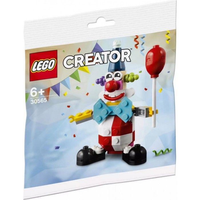 Set Clown - LEGO - 30565 - 59 pièces - Objet de collection - Fête danniversaire Set Clown - LEGO - 30565 - 59 pièces - Objet de collection - Fête danniversaire