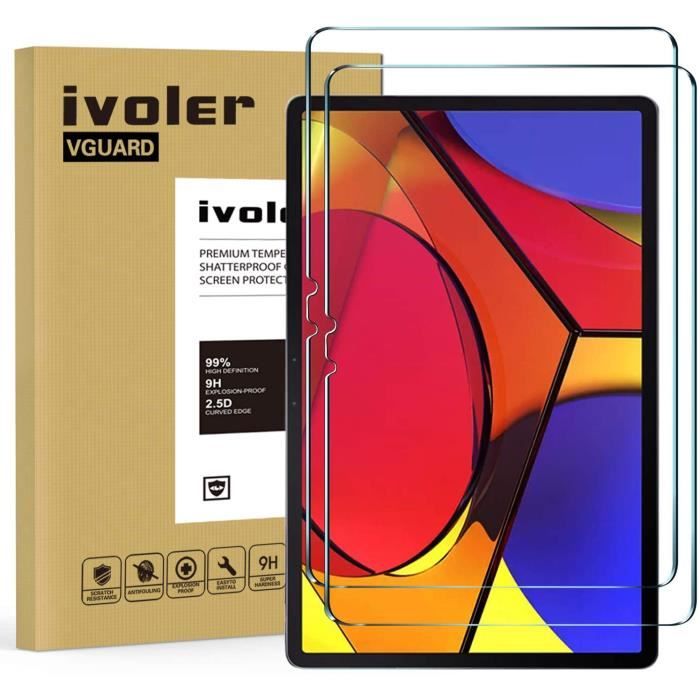 2 Films Verre Trempé Pour Lenovo Tab M9 9'' - Anti-Rayures 9H - Ultra Clair