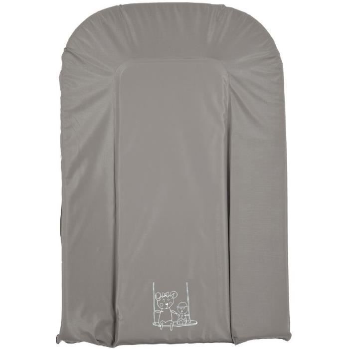 Matelas à langer - LOOPING - BCLPG - Plaque mousse - Gris