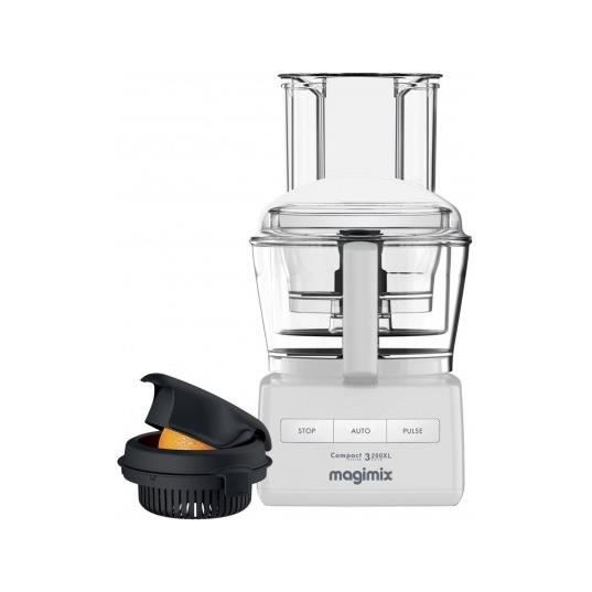 magimix robot culinaire 85323 f c3200 xl blanc + presse agrumes