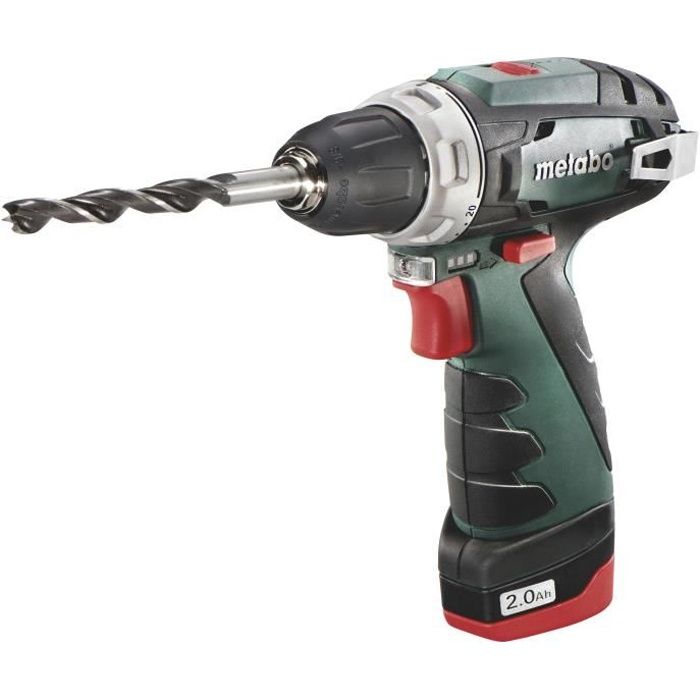 METABO Perceuse visseuse sans fil PowerMaxx BS Basic 10 8 V - vue 2