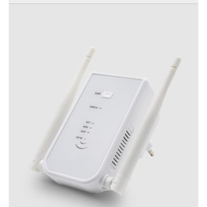 Répéteur WiFi 300 Mbps Répétiteur WiFi,Mini Routeur,Wireless Extenseur réseau Adapteur