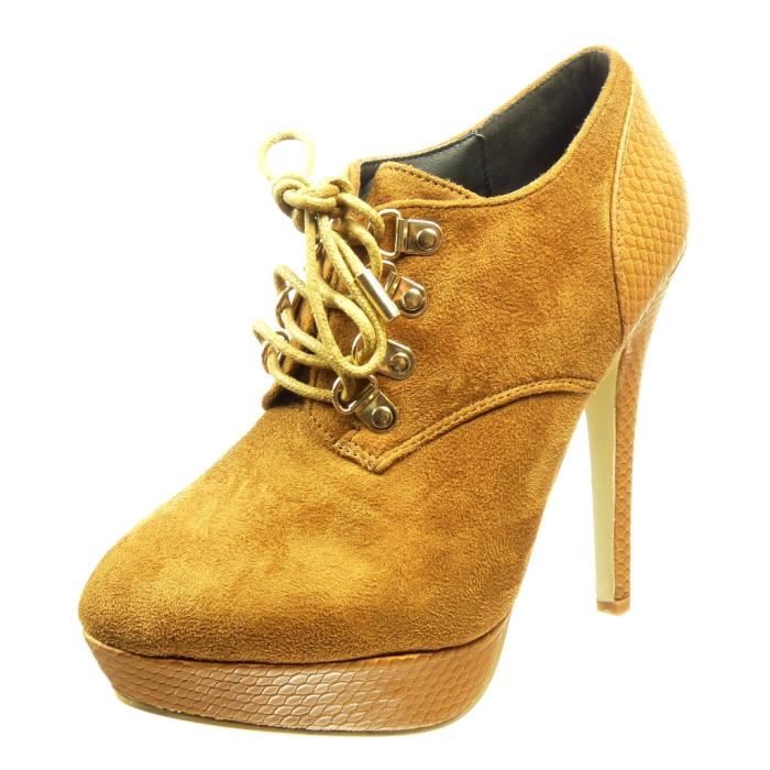 low boots plateforme