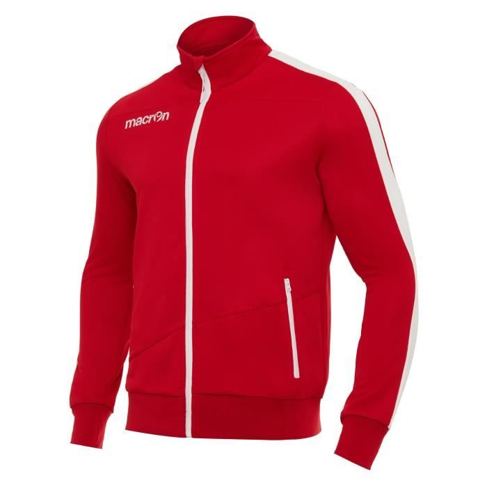 Veste de sport Multisport - Macron - Opi - Rouge/blanc - Slim Veste de sport Multisport - Macron - Opi - Rouge/blanc - Slim
