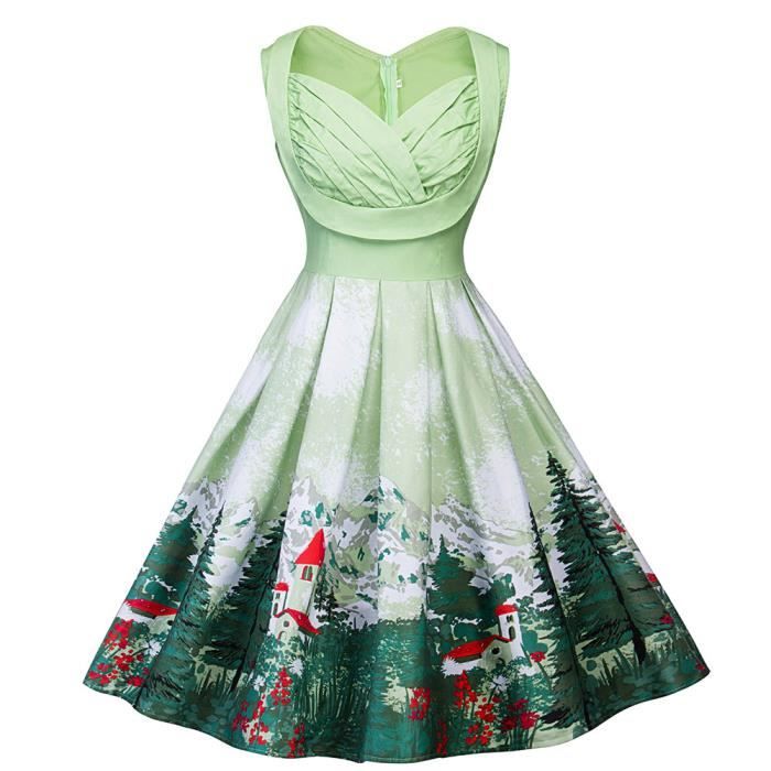 robe grande taille noel