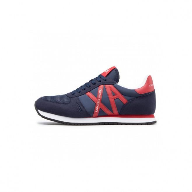 Basket Armani Exchange Bleu Cdiscount Chaussures