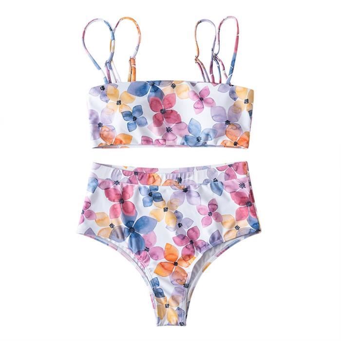 Maillot De Bain 2 Pièces Apollo Bandeau Tribal Multicolore - Taille Petit/S - Neuf Avec Étiquettes