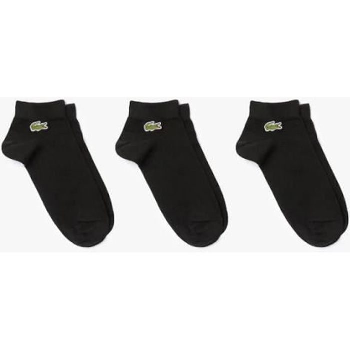 chaussette lacoste blanche