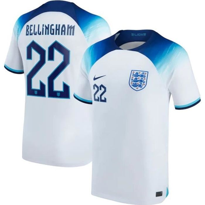 Maillot de Foot Maillot ANGLETERREx BELLINGHAM 2022 Coupe du Monde