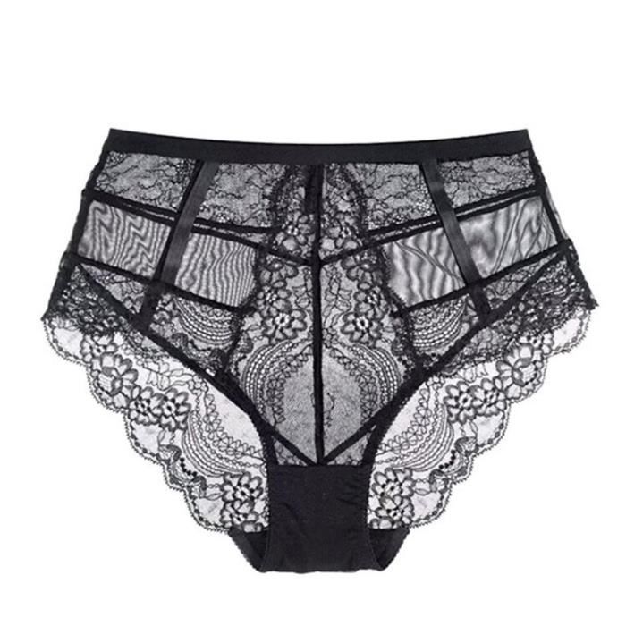 Culotteslip,VarsbabyCulotte sexy en dentelle pour femme,sousvêtement amissié,taille haute