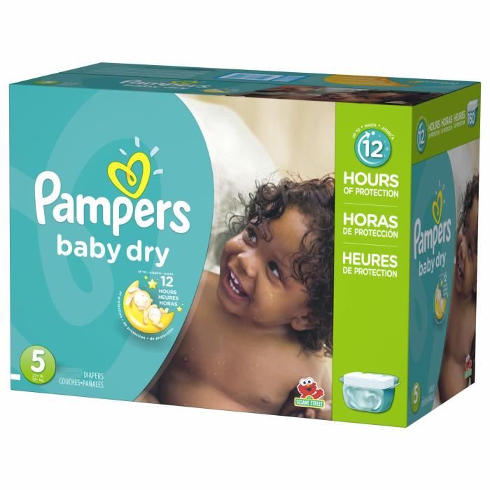 Pampers taille promo 5