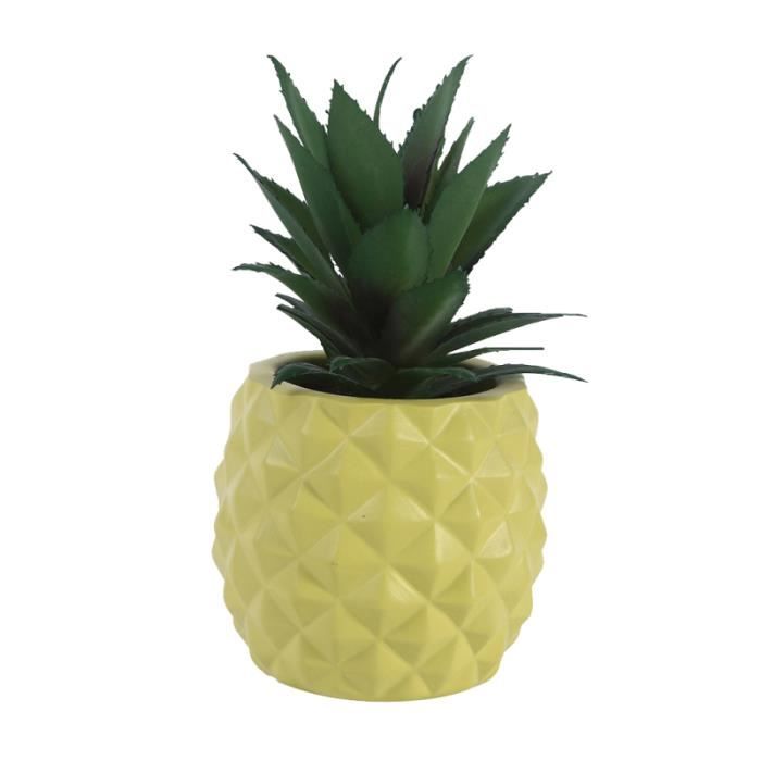 Ananas En Forme De Bonsaï Décoration Bureau Ornement Résine Simulation — free download