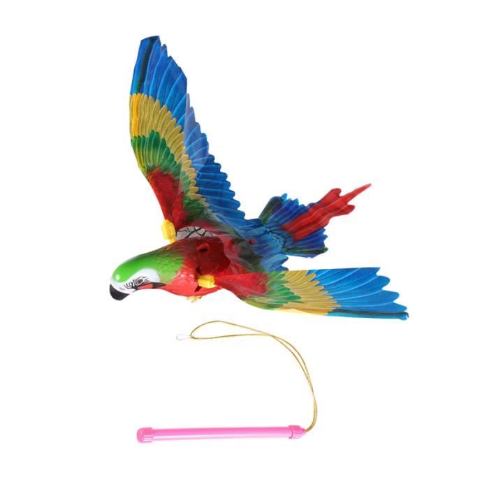 1 Pc Fronde Perroquet Electronique Shped Voler Avec Baton Vol Stationnaire Accessoire Oiseaux Jouet Tapis D Eveil Aire D Eveil Cdiscount Puericulture Eveil Bebe