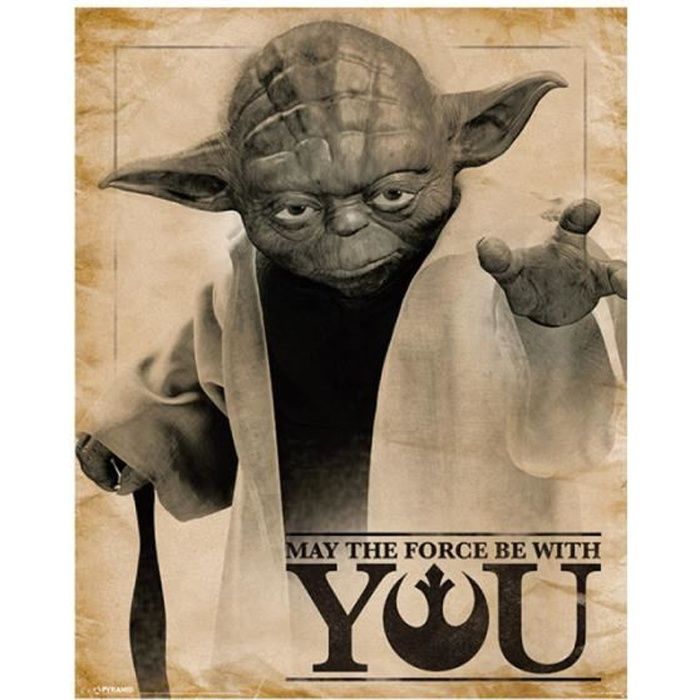 Poster Yoda Cdiscount Poster Yoda Cdiscount