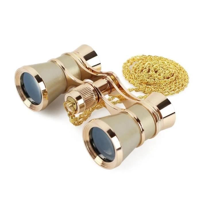 Jumelles D'opéra Vintage – Grossissement 8x – Bon état – Déco Ou Usage