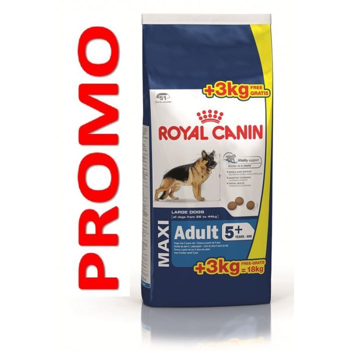 Croquettes Maxi adulte Royal Canin pour chien de + Cdiscount Animalerie