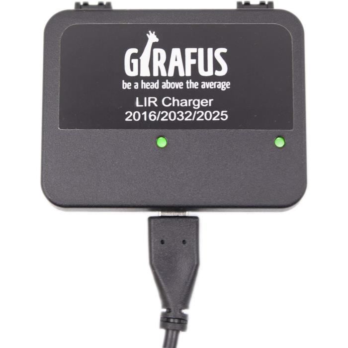 Chargeur De Piles Plates/Boutons Universel à 8 Emplacements (LIR2032, LIR2025, LIR2016, LIR1632, LIR1620, LIR2477, LIR2430, LIR2440, LIR2450, LIR2466) - Bricolage