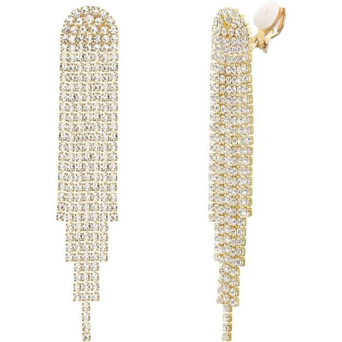 Une Paire De Boucles D'oreilles Panthère