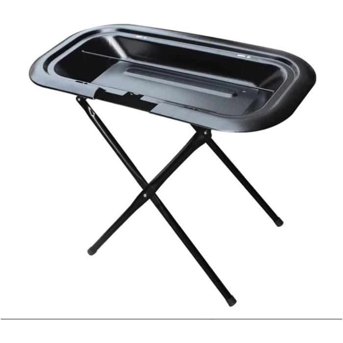 Barbecue Princess Hybride Charbon & Électrique 1400W - Portable 32cm