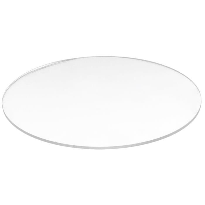 Miroir Transparent De 3 Mm D'ÉPaisseur Disque Rond Acrylique DiamÈTre: 85mm  - Cdiscount Maison