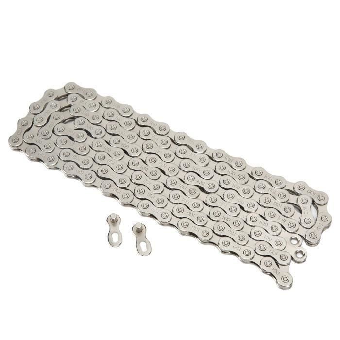 Lot De 9 Paires De Maillons Rapides De Chaîne Vélo - 6/7/8/9/10/11 Vitesses - Argent - Universel