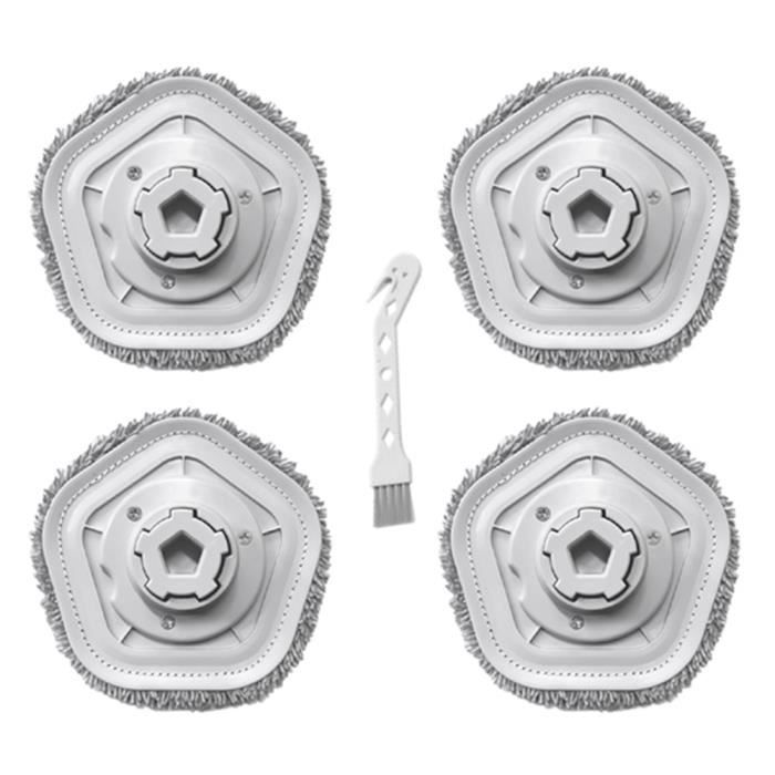 2 Chiffons De Nettoyage De Rechange Pour Aspirateur Vorwerk Kobold 4632 – Neufs
