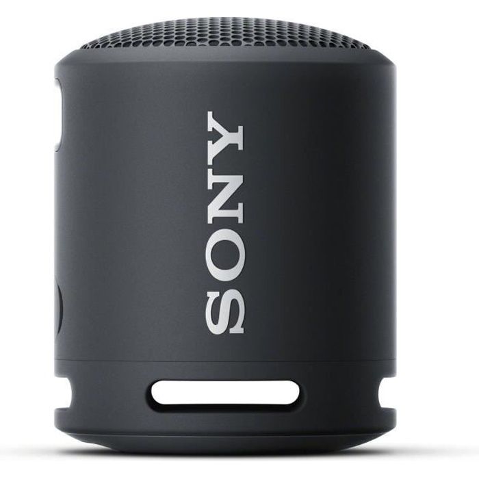 Enceinte portable SONY SRSXB13 - Bluetooth - Extra Bass - Waterproof - 16h  d'autonomie - Noir