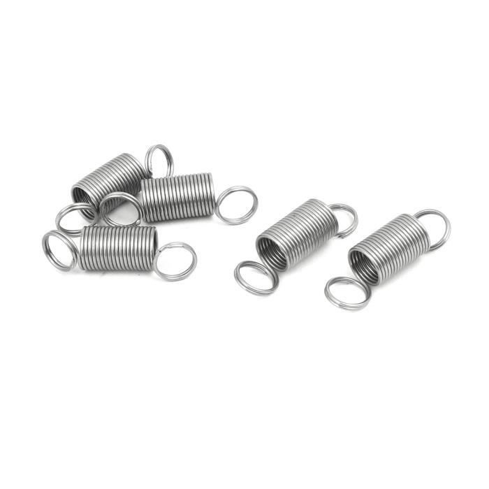 Lot De 10 Ressorts Compression Acier Inoxydable 304 - 6mm X 30mm - Pour Bricolage Et Mécanique - 5