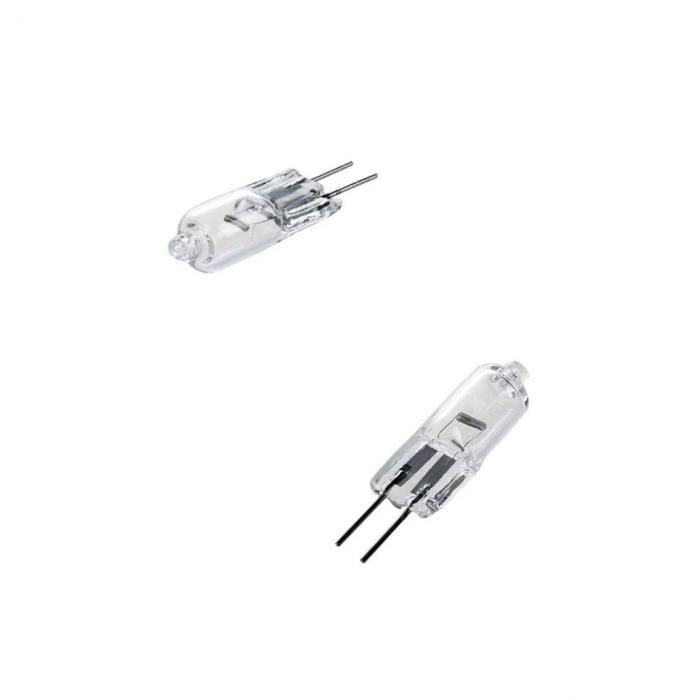 Ampoule halogène .G4 12V 20W JC Halogen BIPIPILE Lumière de remplacement pour les lustres de