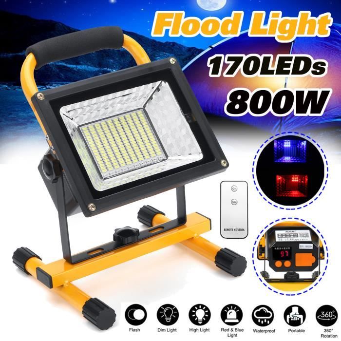 T-Sun 30 W DEL Travail Lumière Rechargeable Voiture Extérieur Camping Torche USB Flood Feux