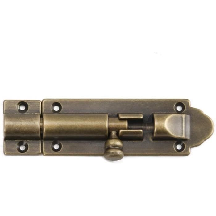 Lot De Verrous à Loquet Coulissant (Barrel Bolt) - Longueur 7.6 Cm - Marque Uxcell