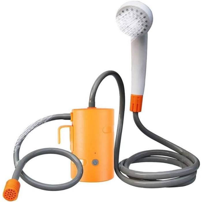 Douche De Camping Portable Rechargeable USB - Pompe à Eau Pour Voyage Voiture