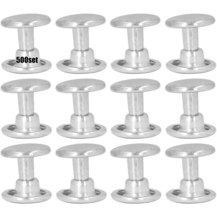 Rosettes en laiton pour montage de couteaux pliants, couteaux de poche