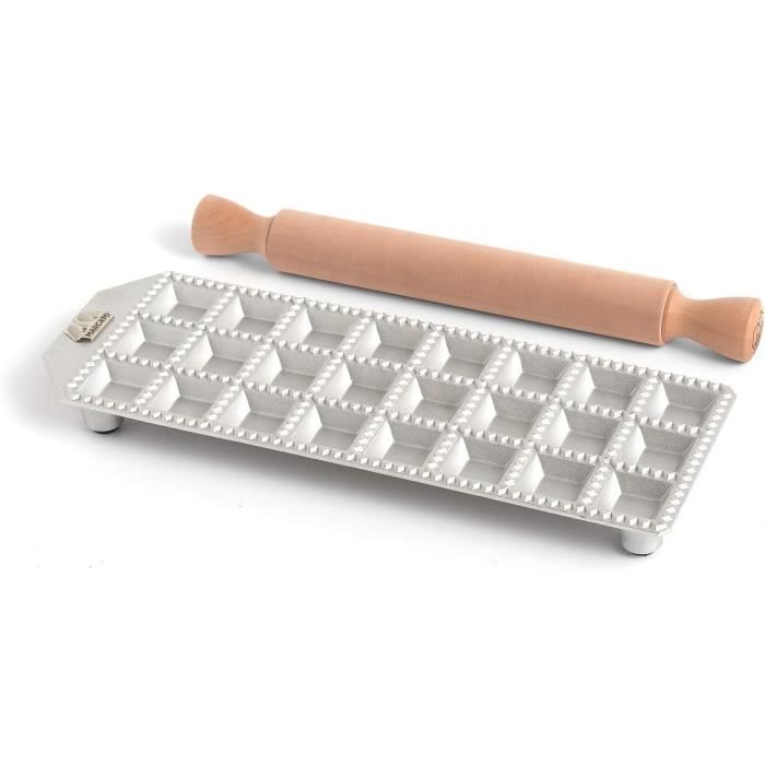 Moule à Ravioli En Acier Inoxydable 10 Cm - Pour Raviolis, Pierogi, Calzones Maison, Facile à Utiliser Et Lavable Au Lave-vaisselle