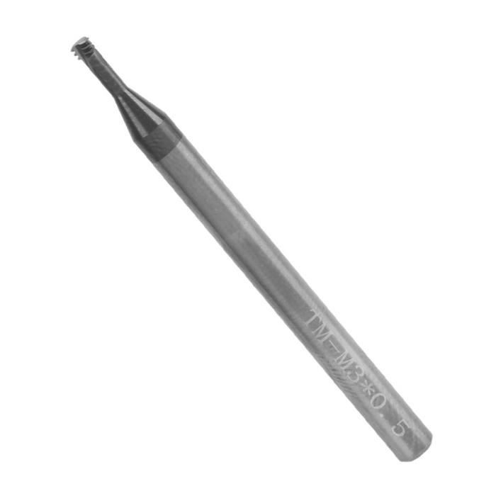 SUC-Fraise à Filetage Fraise à Fileter à 3 Dents Fraise à Fileter à 3