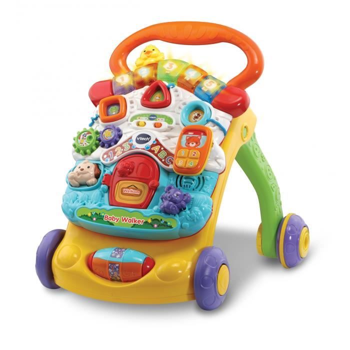 Porteur VTech Baby Walker - Camionnette - Activités interactives - Aide à la marche - Mixte