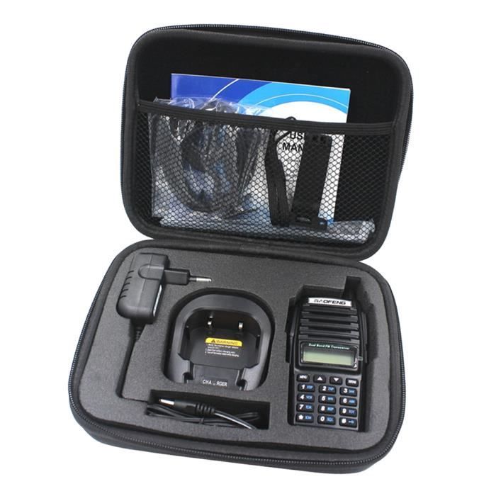 Housse De Protection En Cuir PU Pour Talkie-walkie Anytone AT-D878UV - Avec Cordon De Transport - Protection Complète