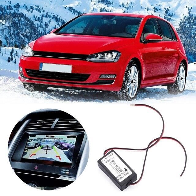 Alimentation Stable Caméra Auto 1X(Redresseur De Filtre De Condensateur De Relais De Puissance De 12 V Module Anti-interférences