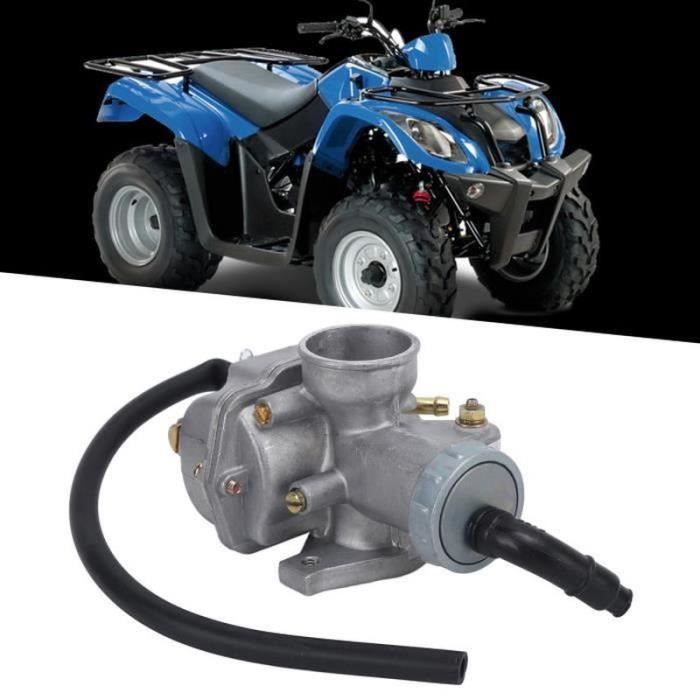 Robinet Carburant Iplusmile Pour Go-Kart/ATV - 3 Pièces Avec Interrupteur | Entrée/Sortie Unique | Métal Durable | Remplacement Réservoir