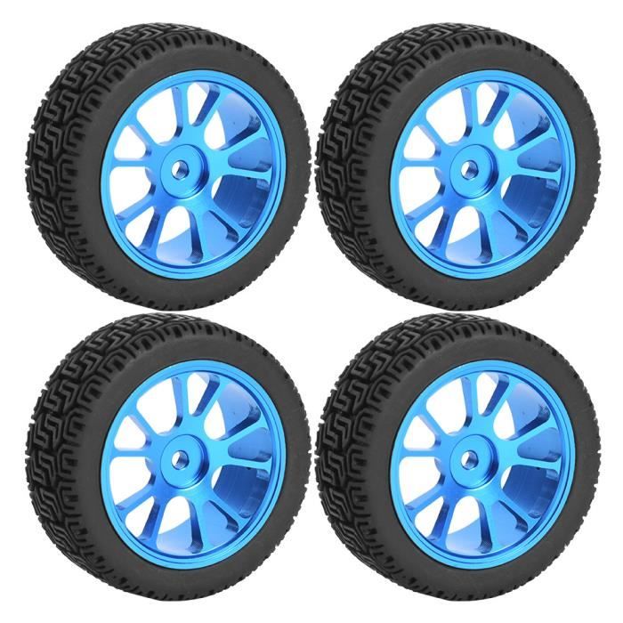 Para Wltoys 1:18 A959-B A979-B A959 A969 Jantes de liga leve e pneus 4pcs RC Car Wheels em