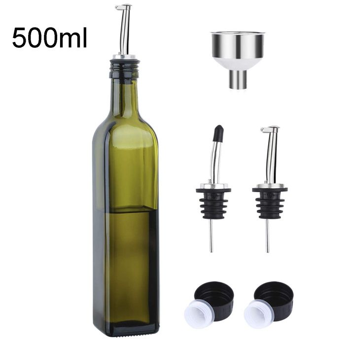 Bec Verseur Anti-fuite Pour Bouteille D'huile - En ABS/PP/silicone, 8.5x2 Cm - Pour Huile D'olive, Vinaigre, Sirop - 4