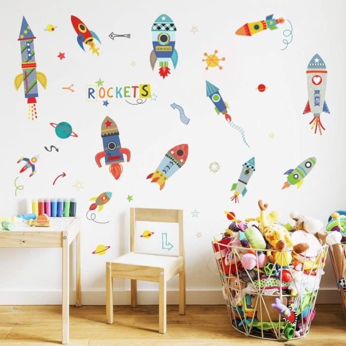 Sticker Mural Football Pour Chambre D'enfants - Vinyle Autocollant Thème Stade