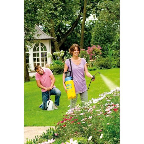 SYLSTAR Pulverisateur Electrique 5L, Pulverisateur de Jardin avec 3